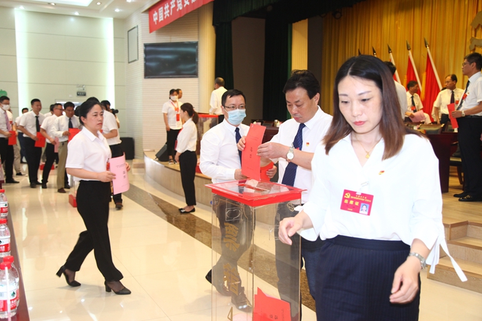慶祝建黨99周年——安徽中醫(yī)藥高等?？茖W(xué)校黨代會勝利閉幕(圖8)