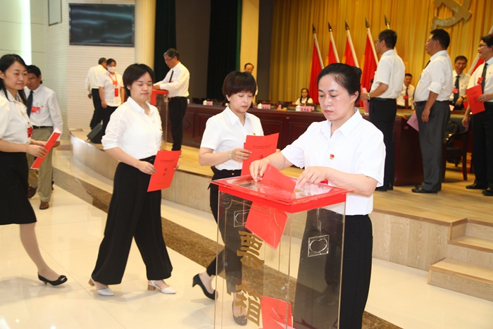 慶祝建黨99周年——安徽中醫(yī)藥高等?？茖W(xué)校黨代會勝利閉幕(圖9)