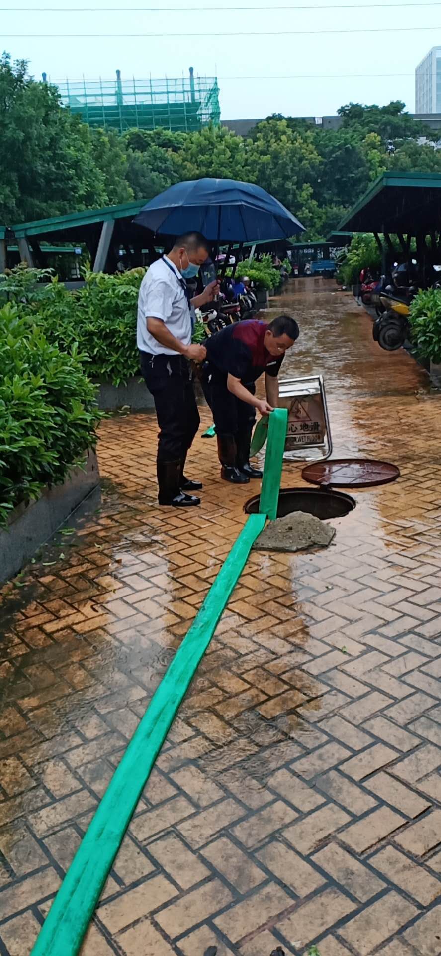 戰(zhàn)高溫斗酷暑，總務(wù)處全力以赴保后勤(圖4)