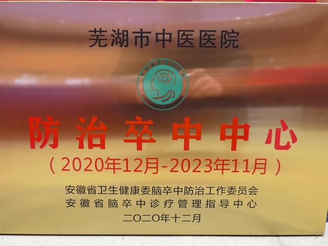 祝賀！蕪湖市中醫(yī)醫(yī)院喜獲國家腦防委“防治卒中中心”認(rèn)證授牌(圖4)