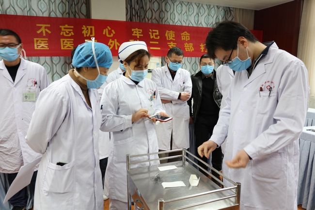 “不忘初心，牢記使命” ——外科二支部開展臨床打結比賽主題黨日活動(圖3)
