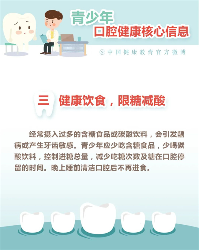 【健康口腔行動(dòng)】青少年口腔健康你了解嗎？(圖4)