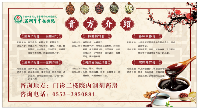 中藥“膏”招，招招管用，12款膏方總有一款適合您！(圖2)